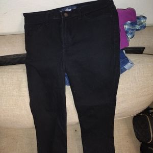 Black sz 5R Hollister skinny jeans